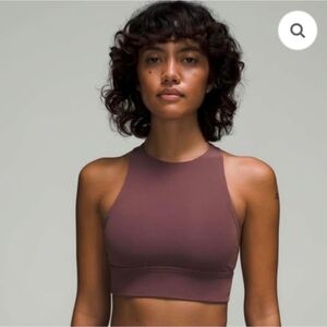 BNWT - Lululemon Athletica High-Neck Sports Bra - Brown